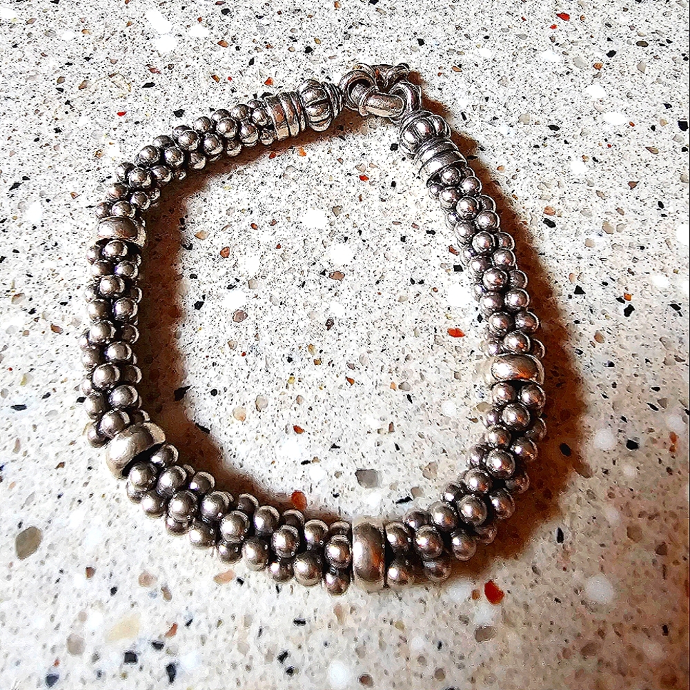 Lagos Sterling Silver Caviar Bracelet